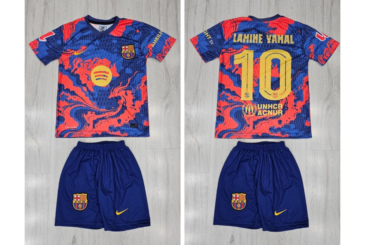 8397 Детски футболен комплект Barcelona LAMINE YAMAL 10